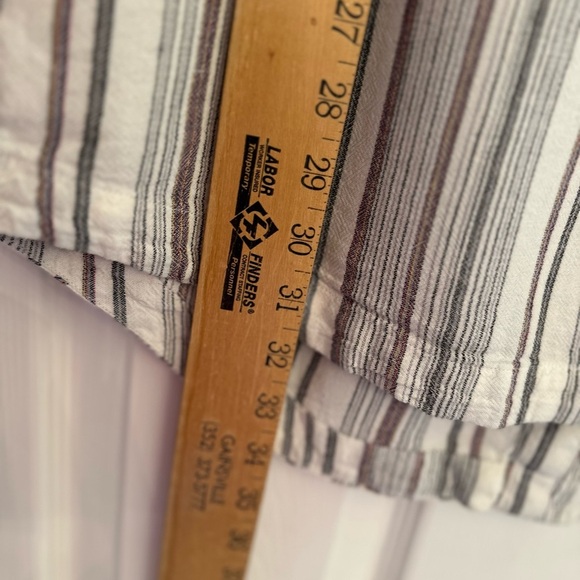 Cloth & Stone for Anthropologie Striped Linen Blend Tunic Dress – Women’s M - Picture 4 of 8